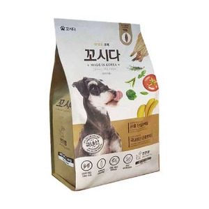[꼬시다] 강아지 사료 1.4kg 🟠국산 제로미트 펫푸드 강아지가좋아하는 영양많은 맛있는개사료 면역강화 알러지방지
